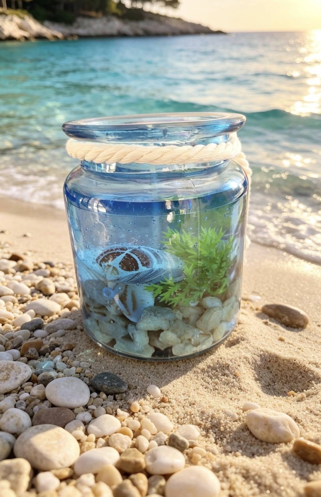 Adriatic – Jadran gel dekorativna svijeća - Slika 3